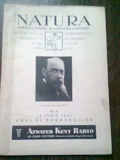 REVISTA NATURA NR.6/1931