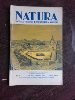 REVISTA NATURA NR.8/1937
