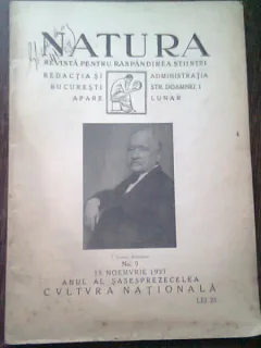 REVISTA NATURA NR.9/1927