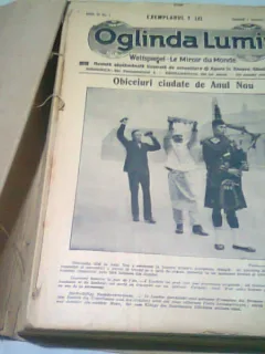 REVISTA OGLINDA LUMII - 51 NUMERE DIN 1927, COLIGATE