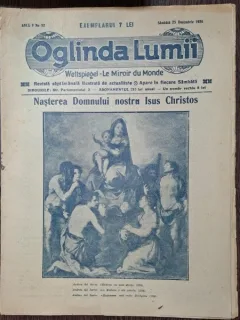 Revista Oglinda Lumii nr.52/1926  numar special de Paste
