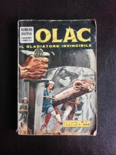 Revista Olac nr.1 Il gladiatore invincibile  revista cu benzi desenate, text in limba italiana