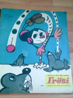 REVISTA DE BANDA DESENATA IN LIMBA GERMANA FROSI