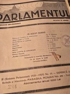 Revista Parlamentul nr.10/1930
