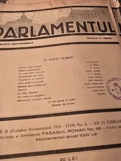 Revista Parlamentul nr.6/1929