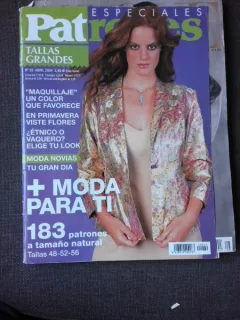 REVISTA PATRONES NR.29/2004, TEXT IN LIMBA ITALIANA, REVISTA DE MODA