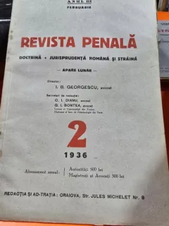 Revista Penala nr.2/1936