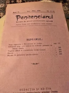 Revista Penitenciarul nr.11-12/1935