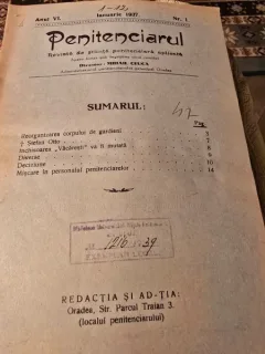 Revista Penitenciarul nr.1/1937