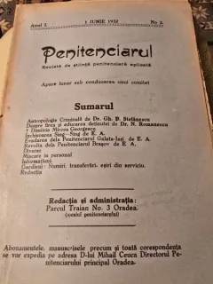 Revista Penitenciarul nr.2/1932