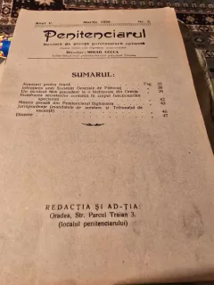 Revista Penitenciarul nr.3/1936