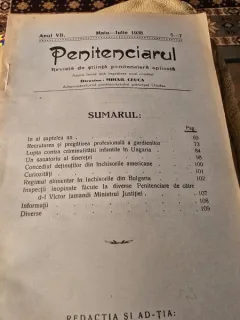 Revista Penitenciarul nr.5-7/1938