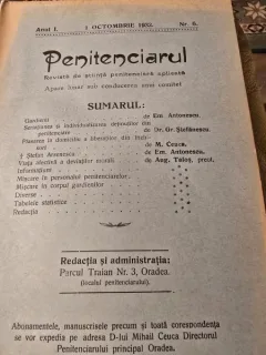 Revista Penitenciarul nr.6/1932