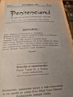 Revista Penitenciarul nr.8/1932