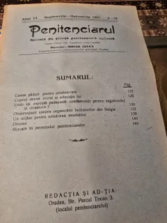 Revista Penitenciarul nr.9-10/1937