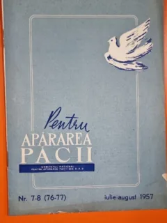 Revista Pentru Apararea Pacii Nr. 7-8 (76-77) Iulie-August 1957