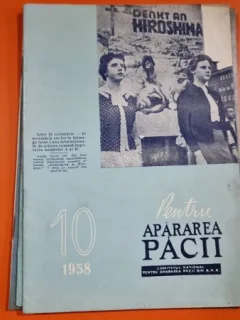 Revista Pentru Apararea Pacii Nr. 10 / 1958