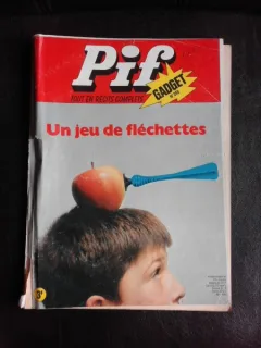 Revista Pif Gadget nr.248, text in limba franceza