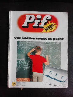 Revista Pif Gadget nr.250, text in limba franceza