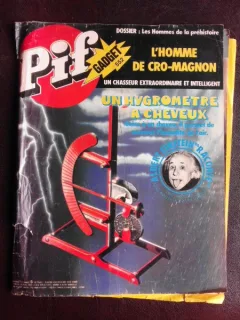 Revista Pif Gadget nr.552, text in limba franceza