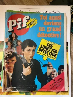 Revista Pif Gadget nr.634, text in limba franceza