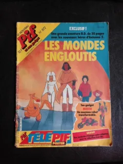 Revista Pif Gadget nr.872, text in limba franceza
