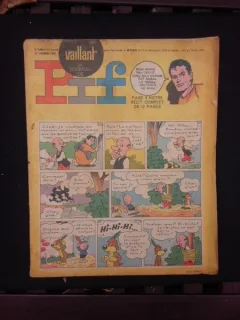 Revista Pif nr.1068/1965, text in limba franceza
