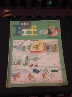 Revista Pif nr.1082/1966, text in limba franceza