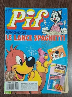 Revista Pif nr.1087  text in limba franceza