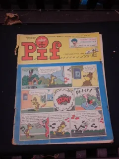 Revista Pif nr.1105/1966, text in limba franceza