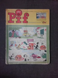 Revista Pif nr.1113/1966, text in limba franceza