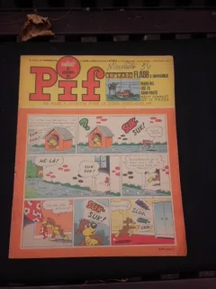 Revista Pif nr.1124/1966, text in limba franceza