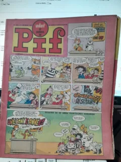 Revista Pif nr.1181/1967, text in limba franceza