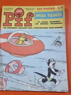 Revista Pif Vaillant / Le Journal de Pif, nr 1153, 18 Iunie 1967