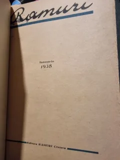 Revista Ramuri 1938