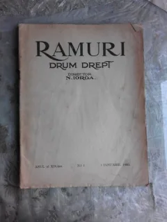REVISTA RAMURI, DRUM DREPT NR.1/1925