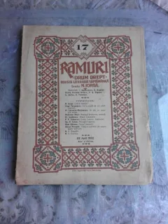 REVISTA RAMURI NR.17.1922