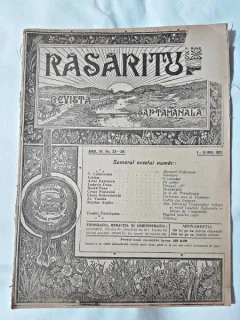 Revista Rasaritul, anul III, nr.33-36/1921