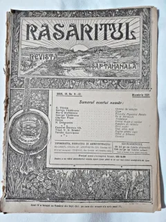 Revista Rasaritul, anul IV, nr.9-12/1921