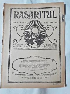 Revista Rasaritul, anul VI, nr.33-40/1924
