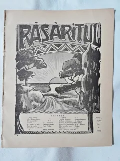 Revista Rasaritul, anul XIV, nr.6/1932 (din cuprins, versuri de V.Militaru