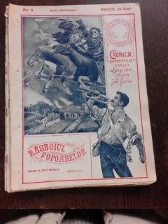 REVISTA RASBOIUL POPOARELOR NR.5/1914