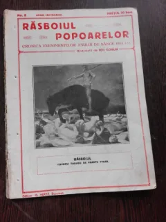 REVISTA RASBOIUL POPOARELOR NR.8/1914