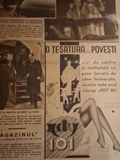 Revista Realitatea Ilustrată Anul X Nr.482,15 Aprilie 1936 - pe coperta artista Evelyn Venable si fetita ei in varsta de doua luni