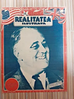 Revista Realitatea Ilustrata nr.909/1944  (Franklin D. Roosevelt, presedintele Americii pe coperta)