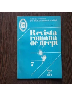 Revista romana de drept , Nr 7