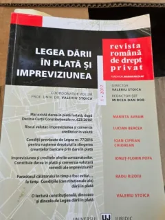 Revista Romana de Drept Privat Nr.1/2017 - Valeriu Stoica