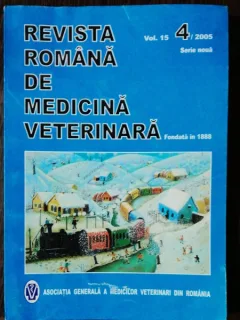 REVISTA ROMANA DE MEDICINA VETERINARA - NR 4 -2005