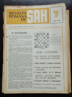 REVISTA ROMANA DE SAH NR.7/IULIE 1979