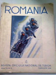 REVISTA ROMANIA NR.2/FEBRUARIE 1938  (REVISTA OFICIULUI NATIONAL DE TURISM)